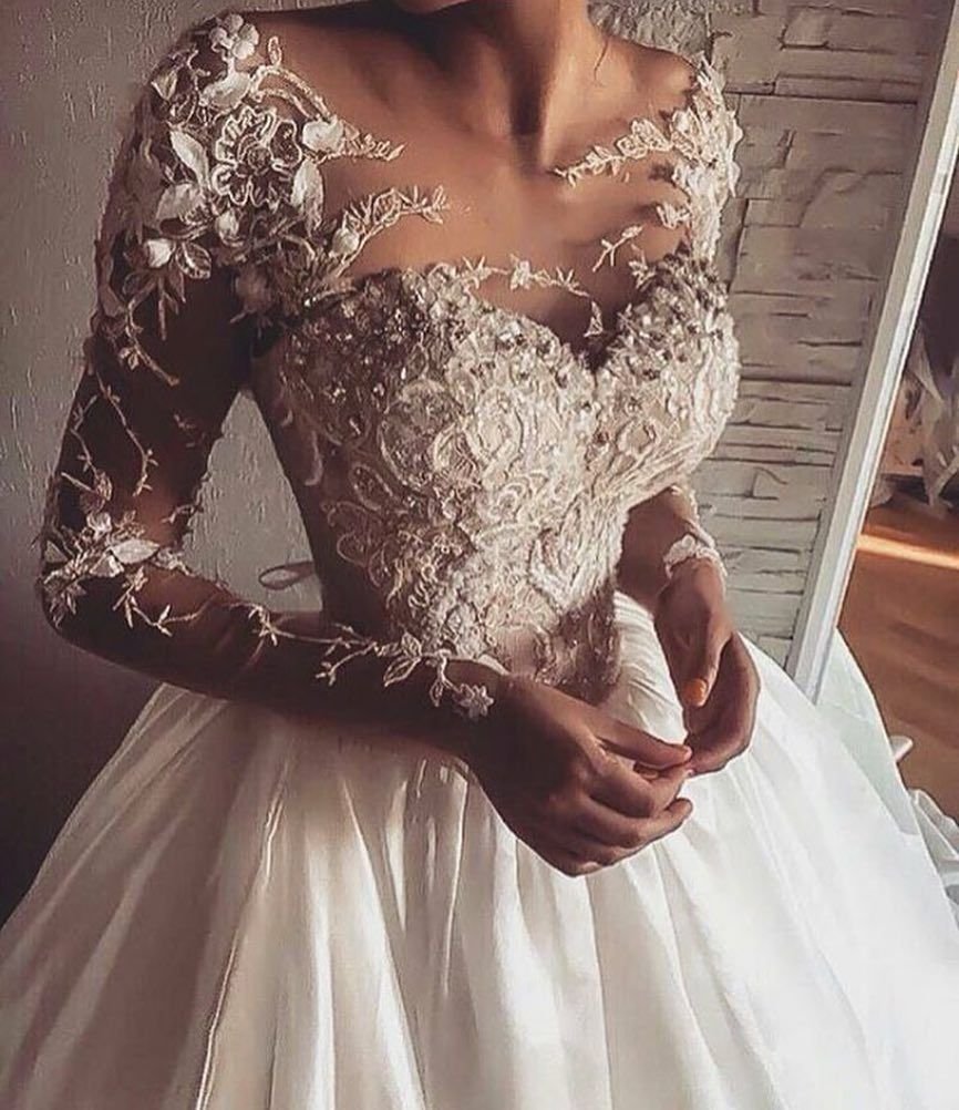 Платье на свадьбу Эстетика