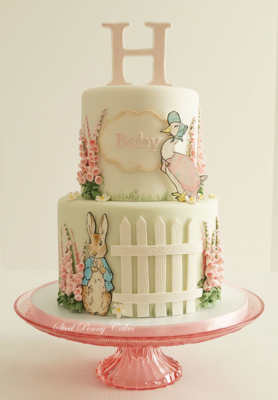 Тортик с кроликом Питером