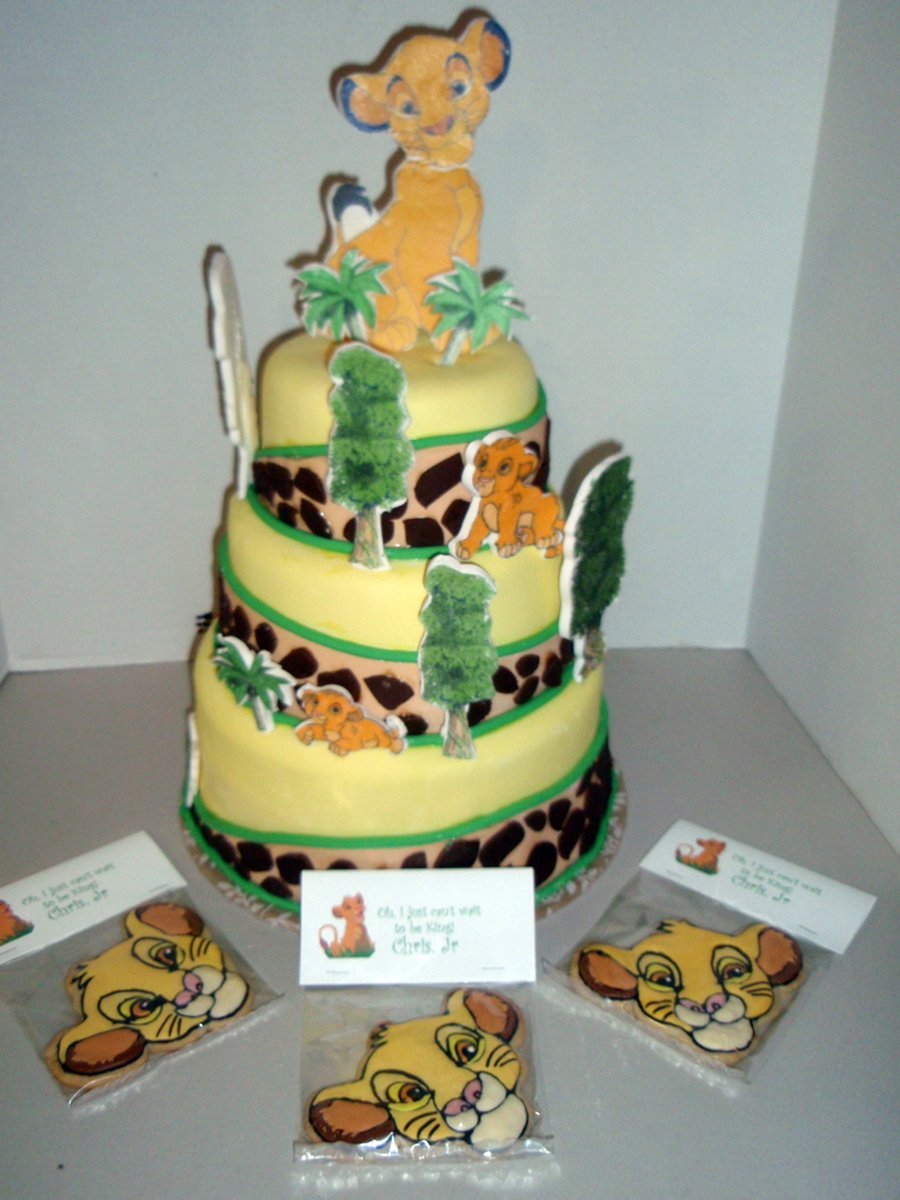Детский торт Король Лев