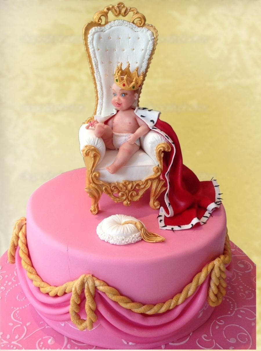 Королевский торт для девочки