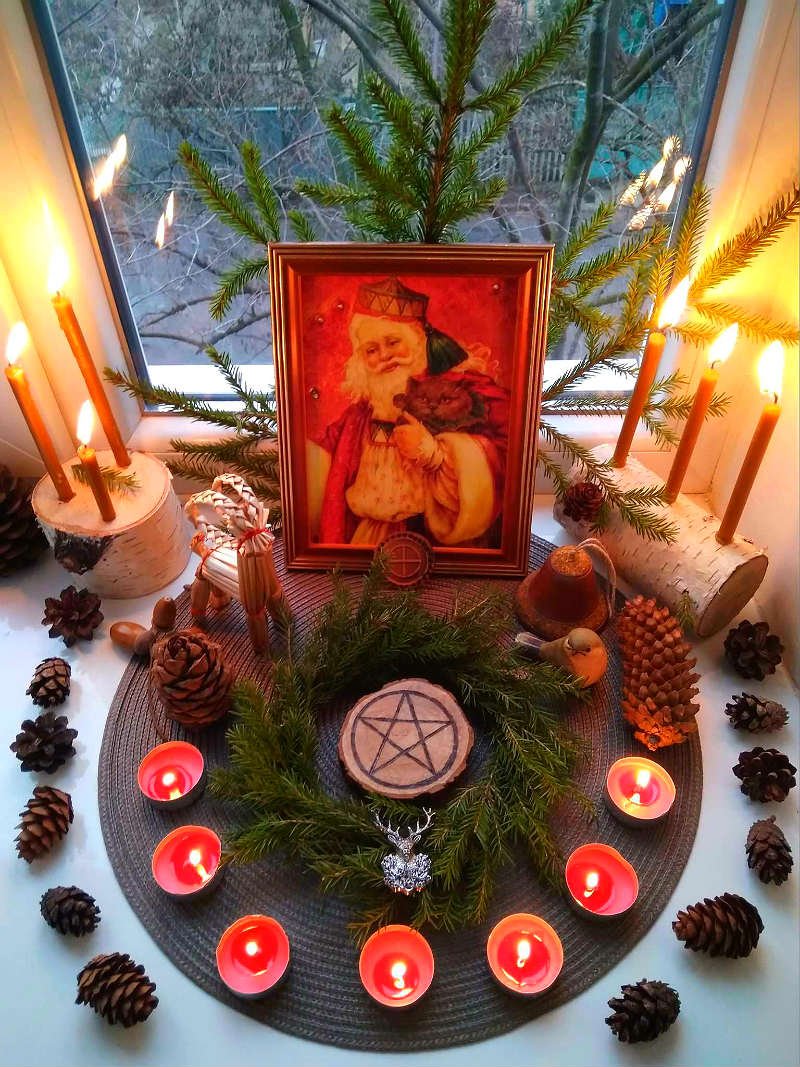 Wiccan Altar _ Викканский алтарь