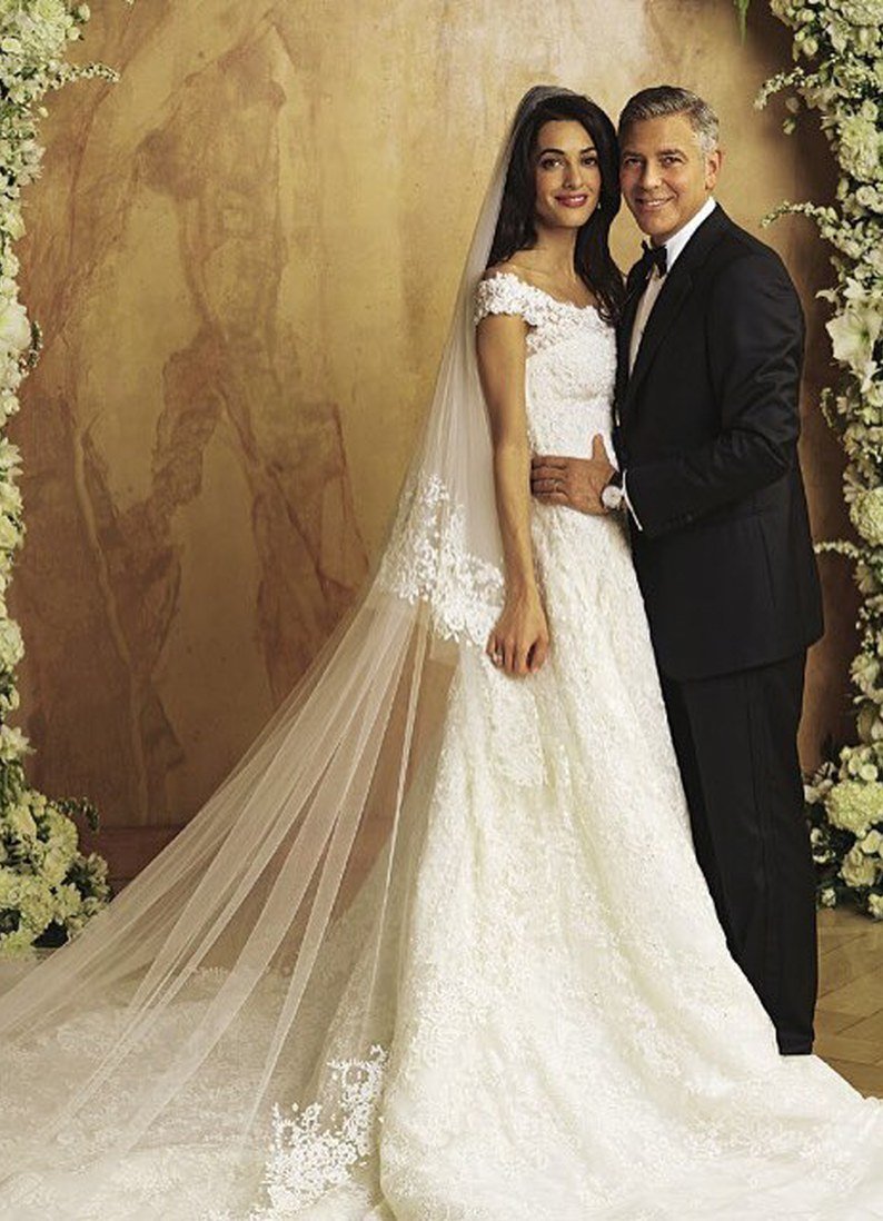 Свадебное платье амаль клуни