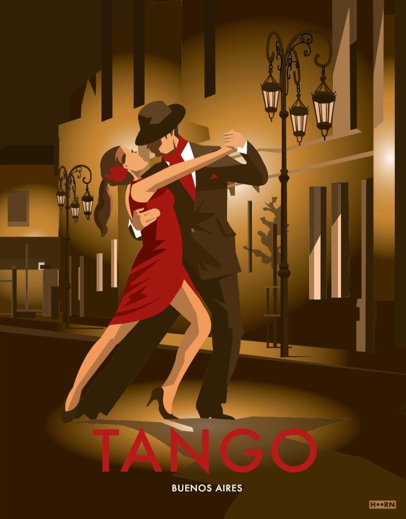 Аргентина Винтаж танго