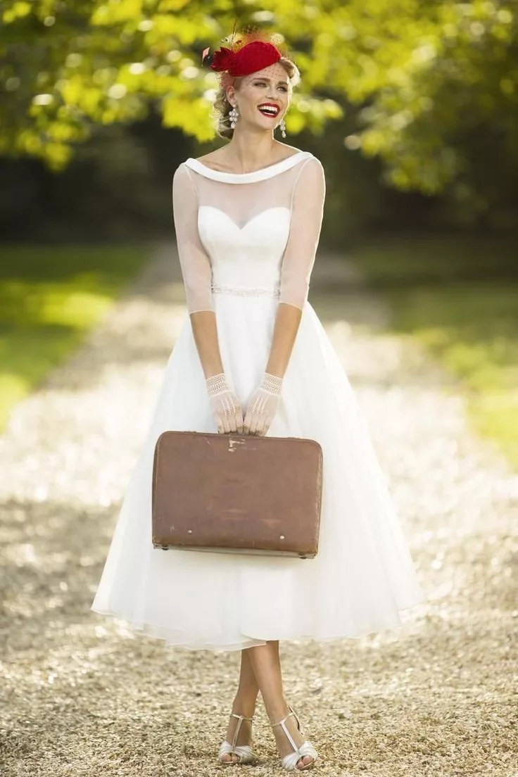 Свадебное платье в стиле шебби Шик