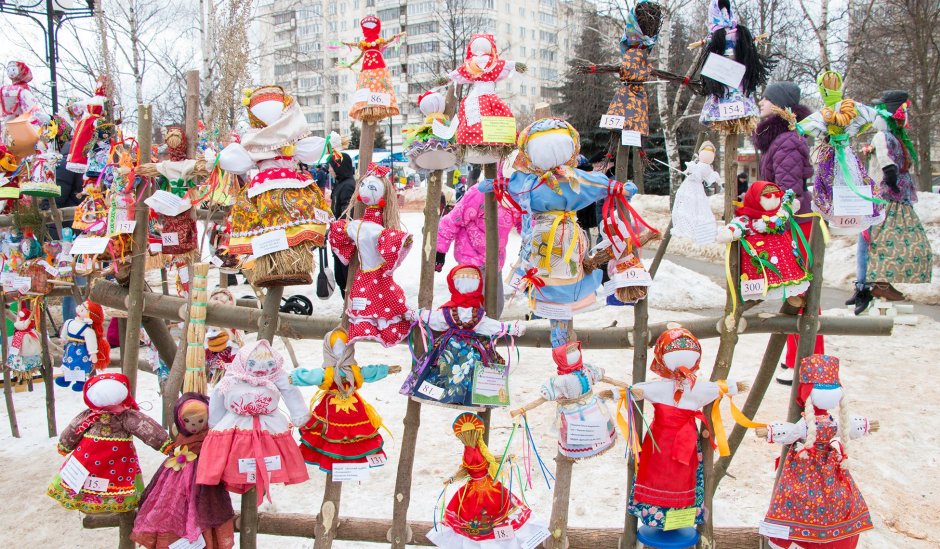 Самые интересные куклы Масленицы