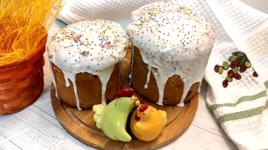 Глазурь для кулича