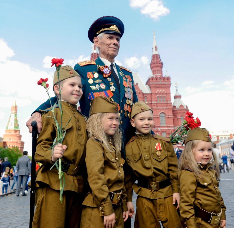 Празднование дня Победы