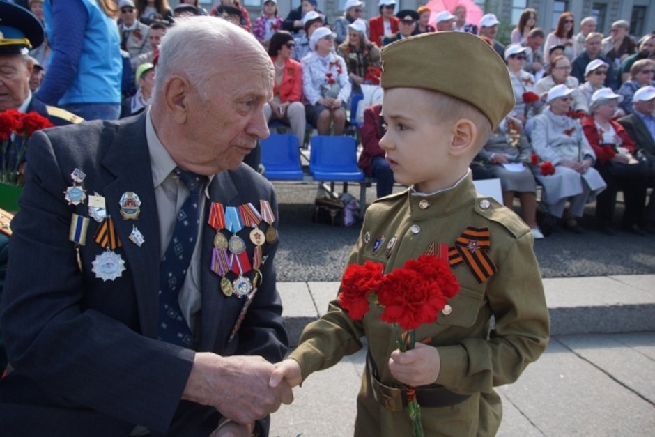 Ветераны ВОВ 75 лет Победы