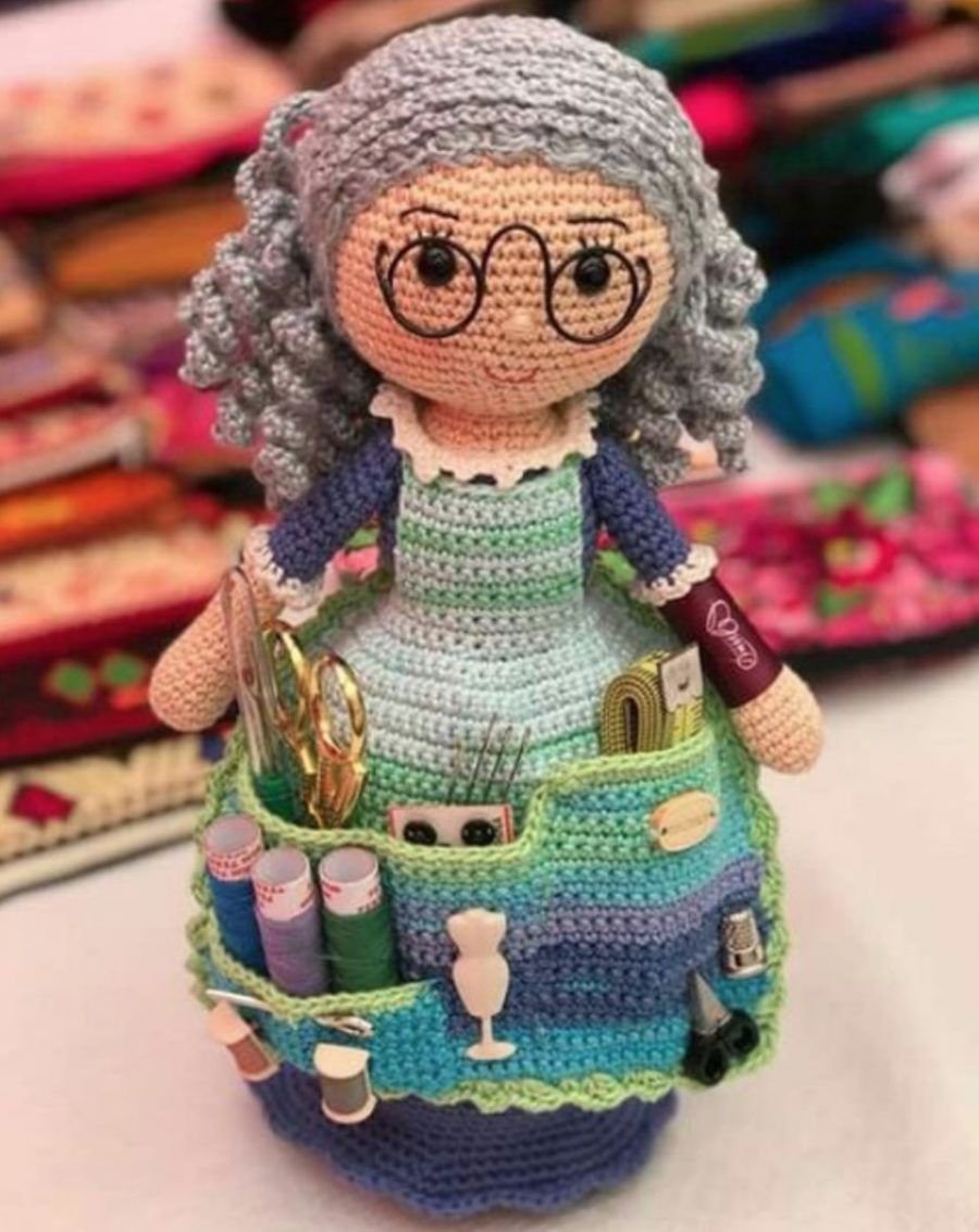 Кукла амигуруми Долли крючком