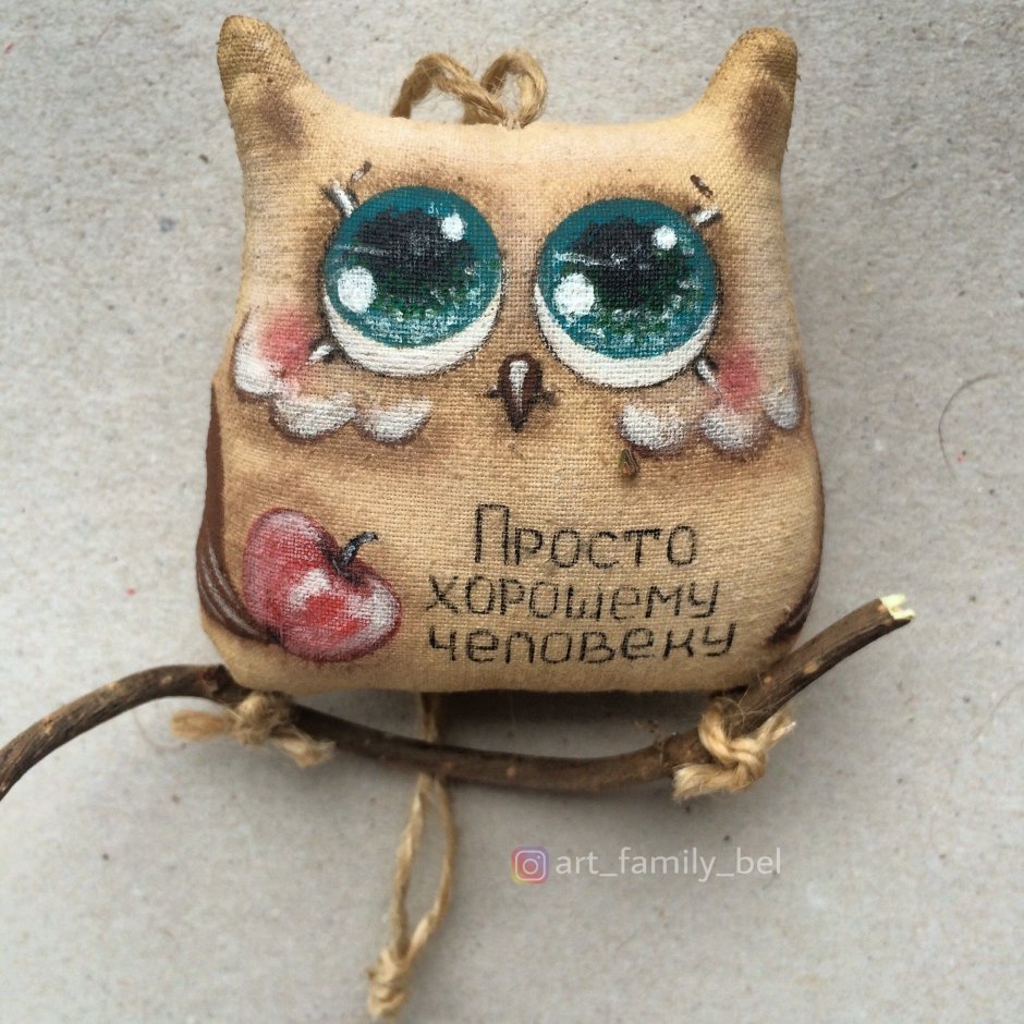 Чердачная игрушка Сова