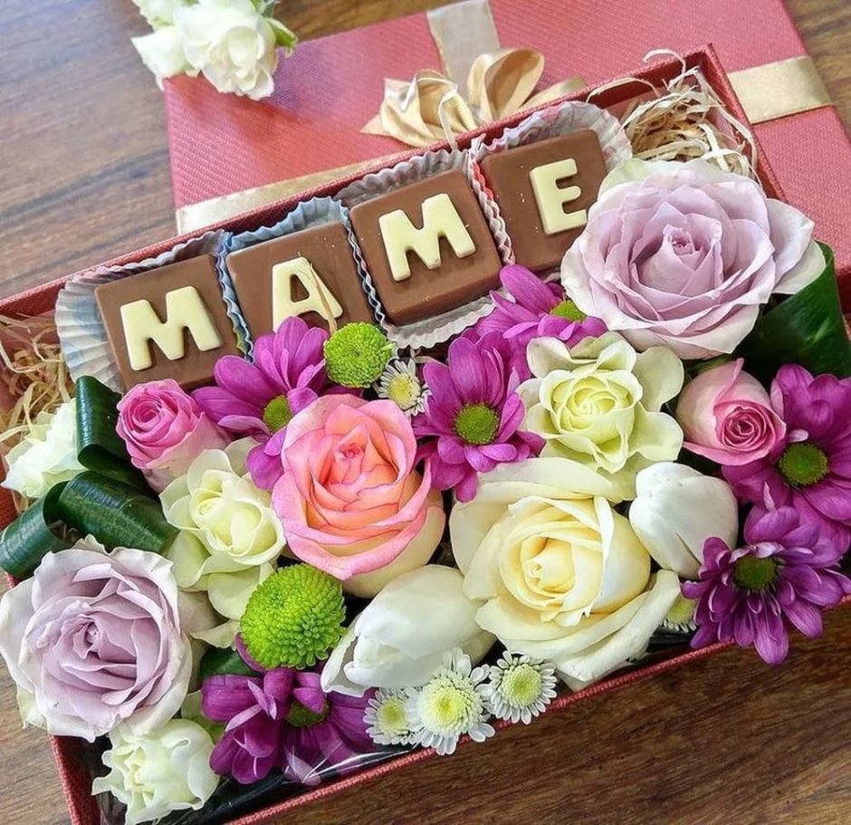 Букет цветов для мамы