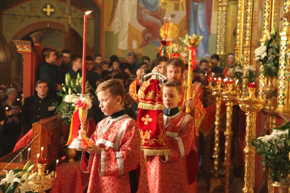 Пасхальная служба
