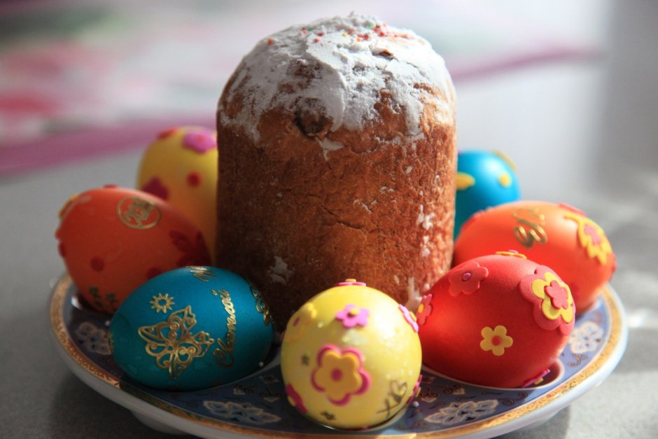 Пасхальные открытки с храмом