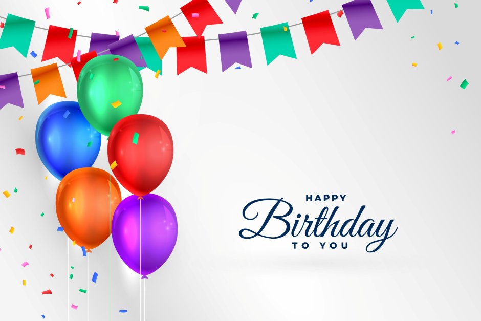 Открытка Happy Birthday