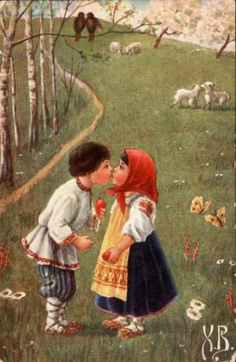Пасхальный стол в Греции