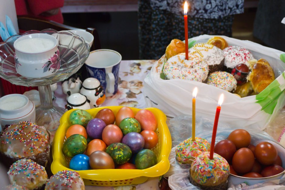 Освящение пасхальных куличей