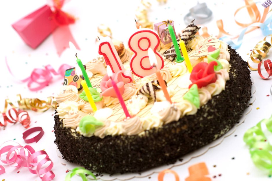 Поздравление с 18 летием