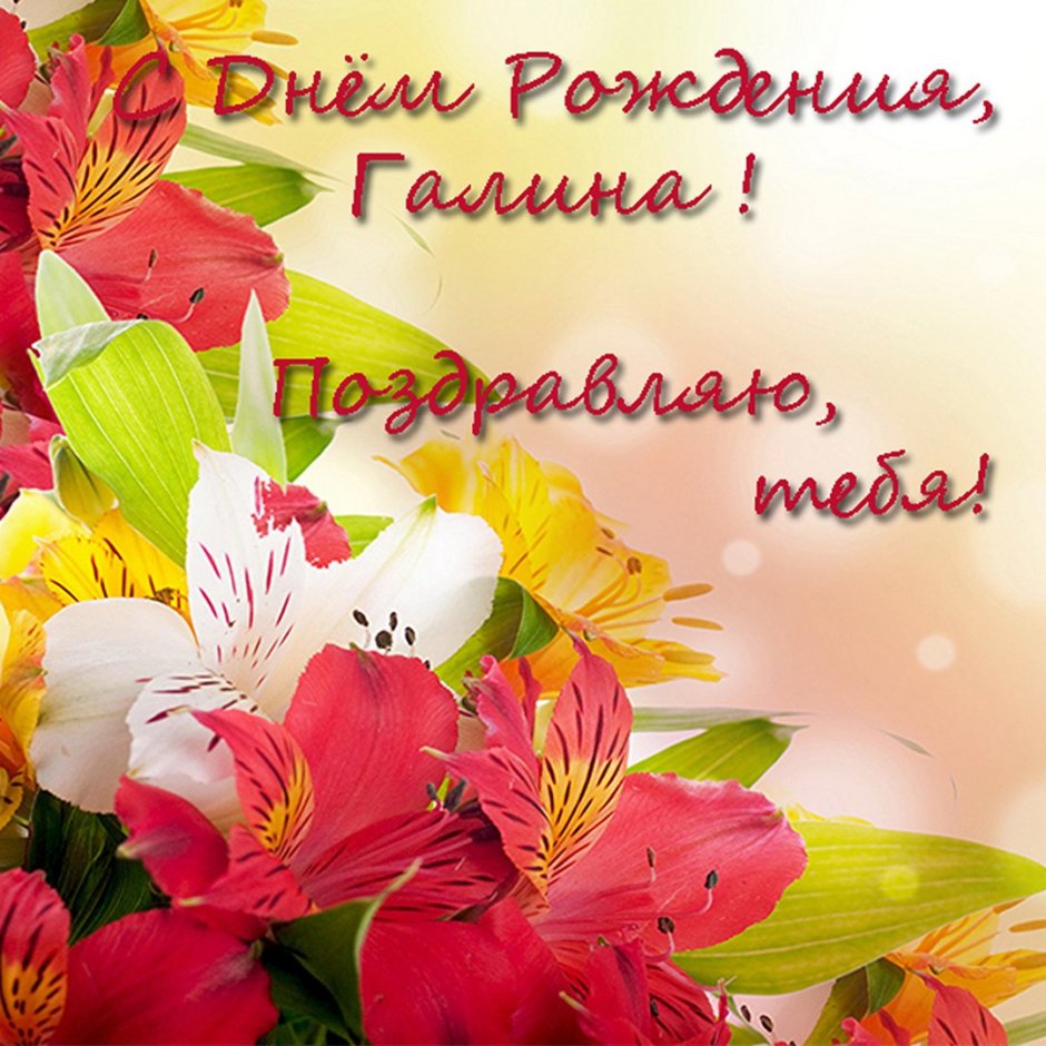 Поздравления с днём рождения