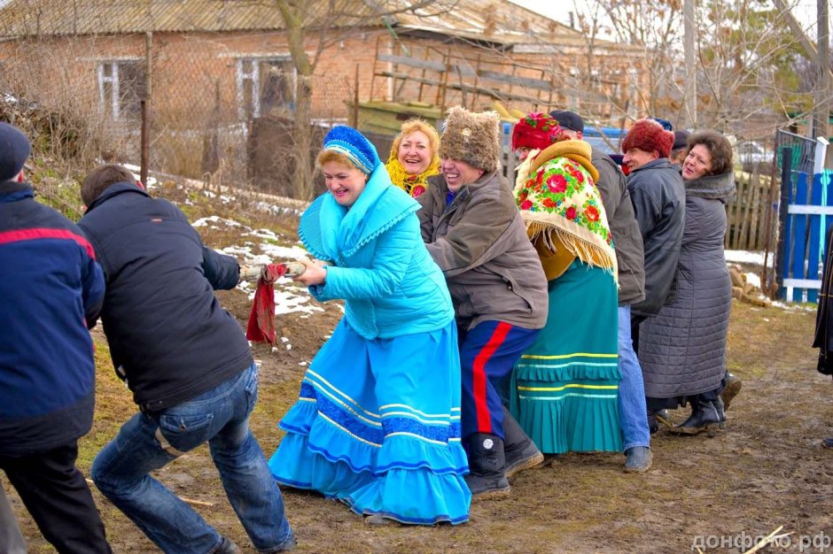 Макет баннера на Масленицу