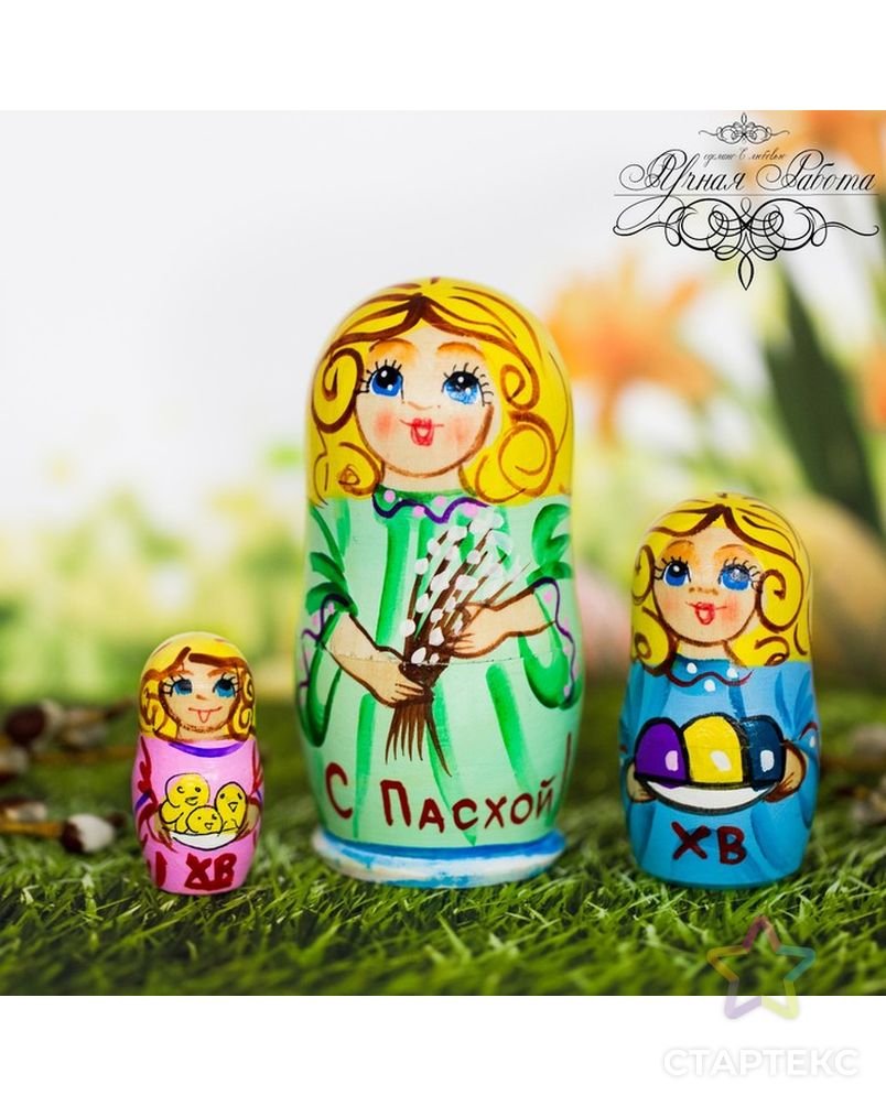 Роспись матрешки