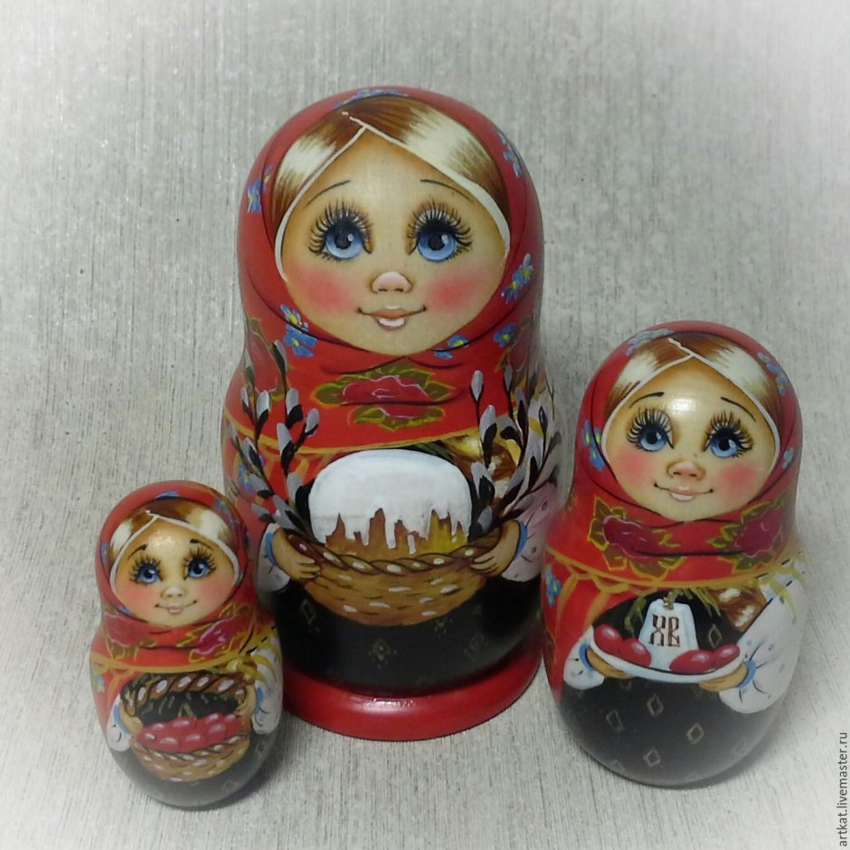 Матрешки расписные