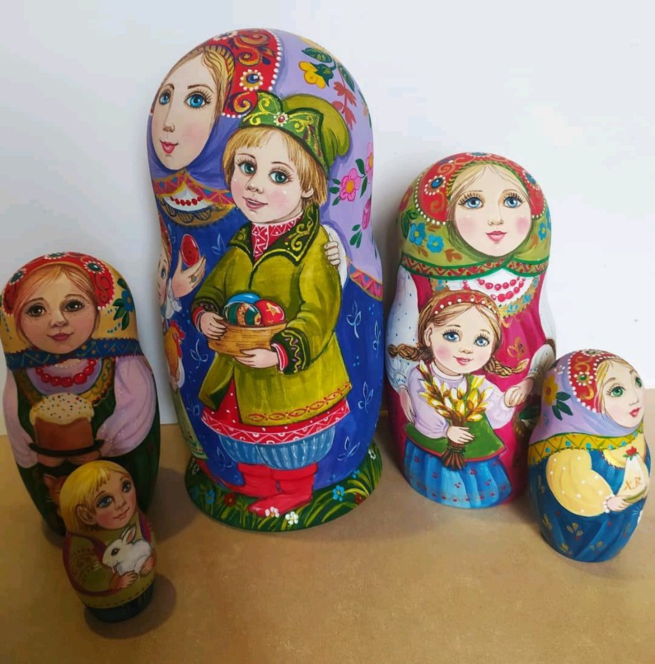 Темперные матрешки