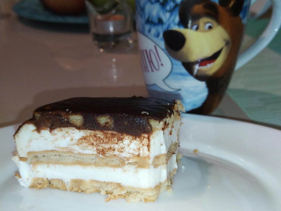 Торт шалаш из печенья