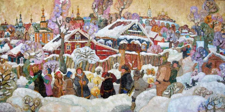 А Бучкури Рождественский базар 1906