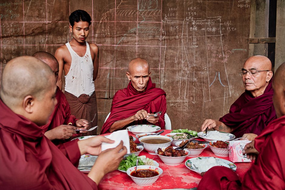 Лаос монахи