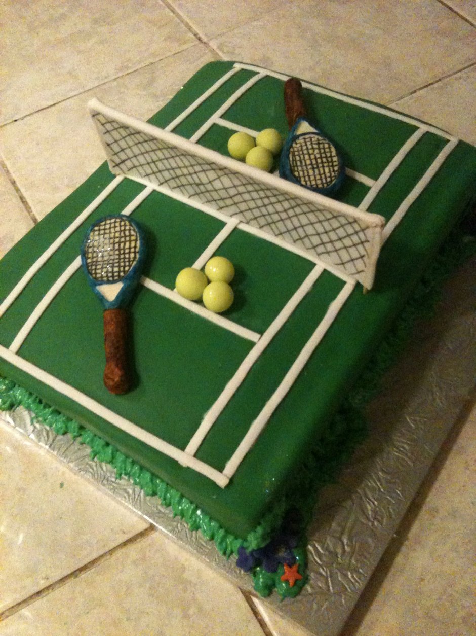 Торт для теннисиста