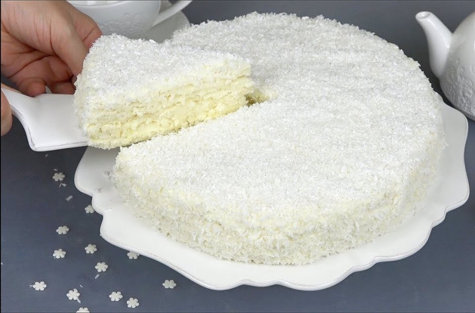 Куликовский торт снежок