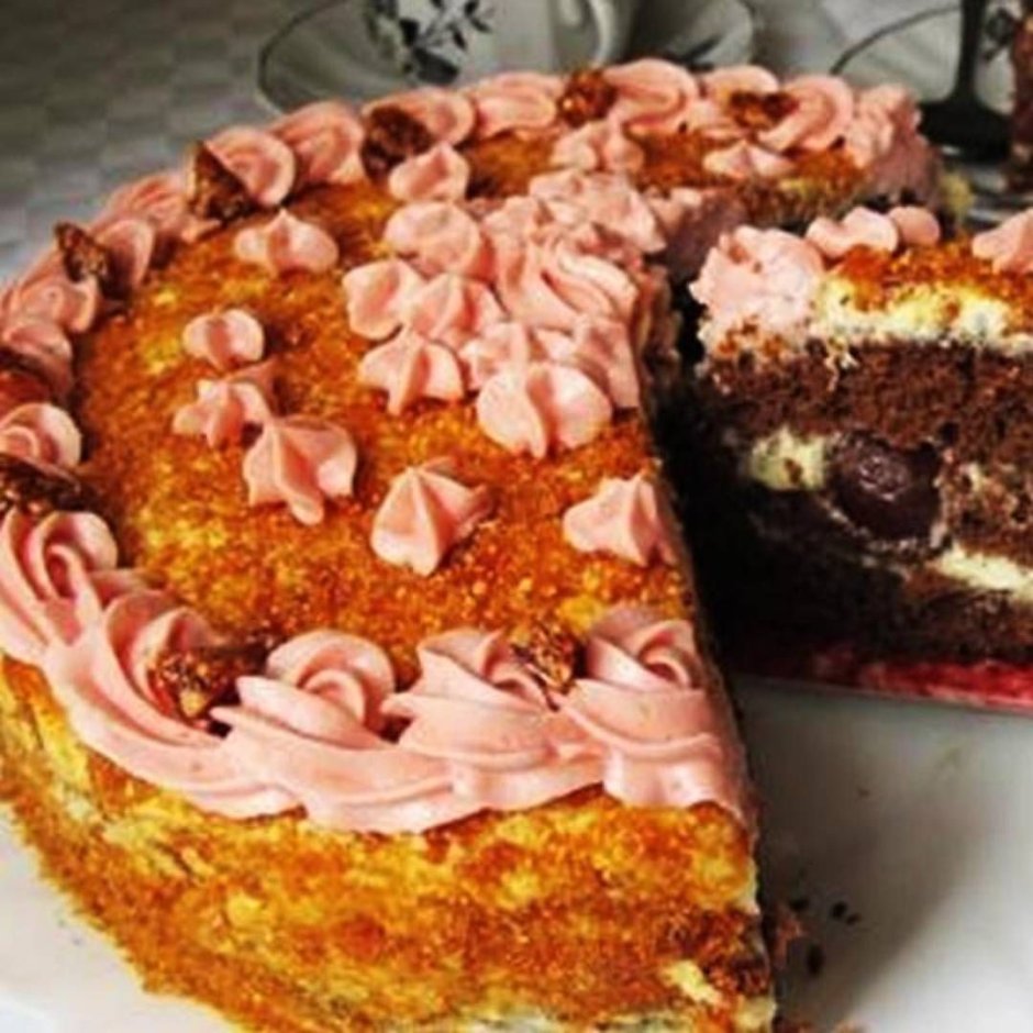 Киевский торт бисквитный