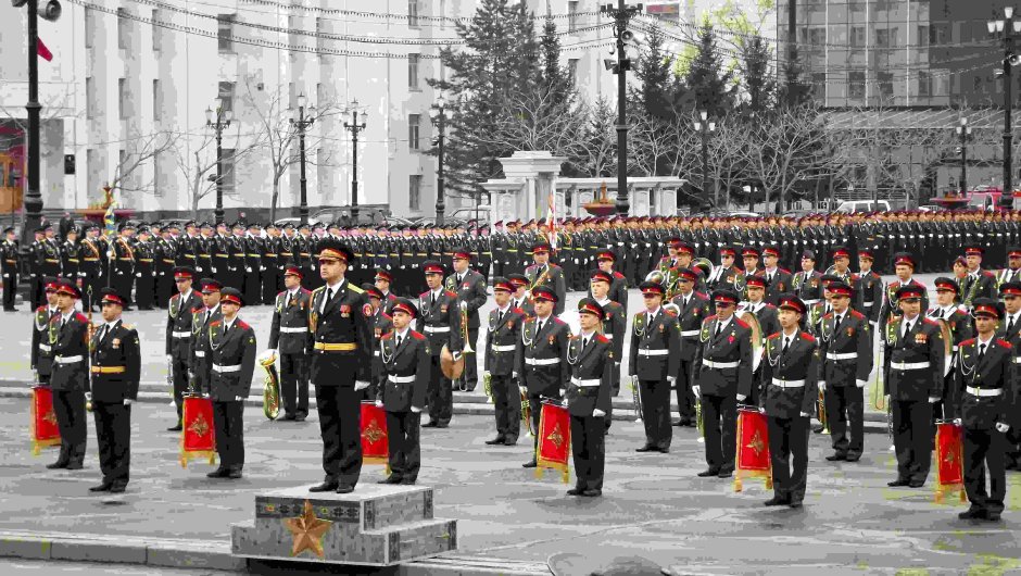 Военный парад в Москве 2020