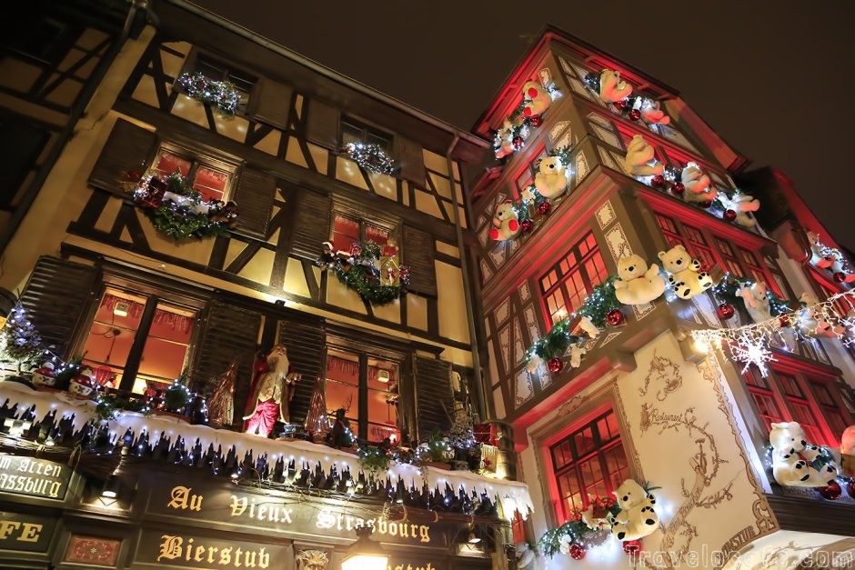 Рождественский рынок в Страсбурге