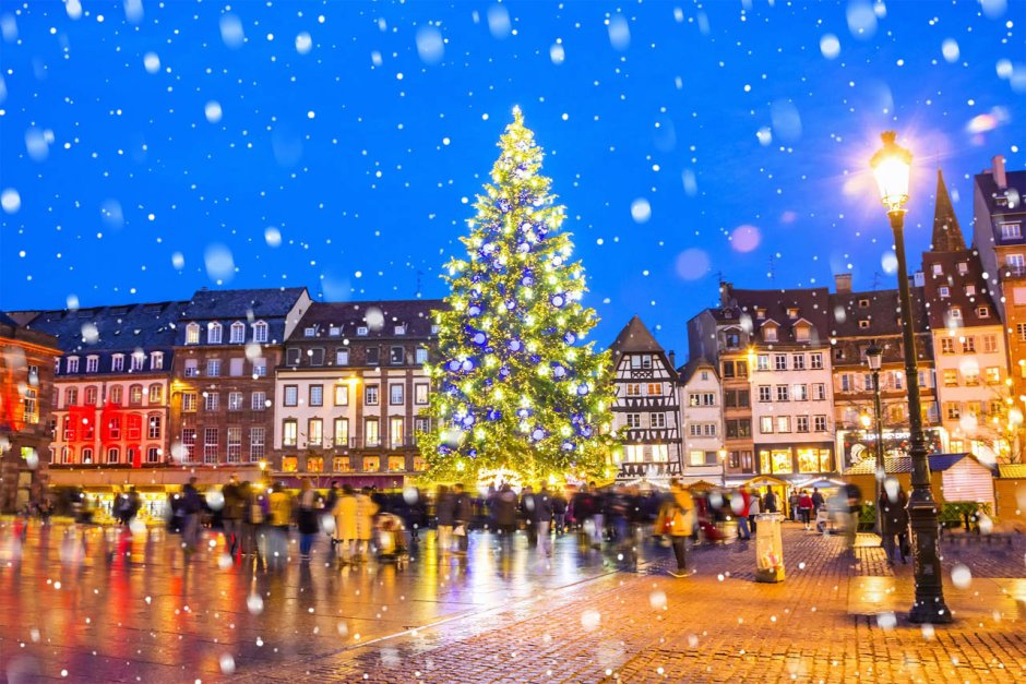 Рождественский Страсбург Франция