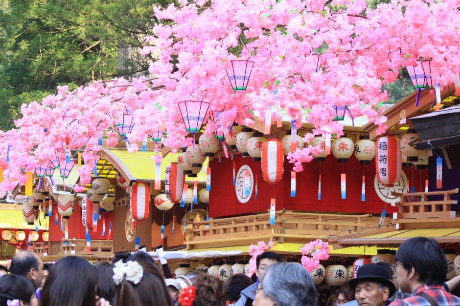 Фестиваль цветов (хана Мацури) в Японии
