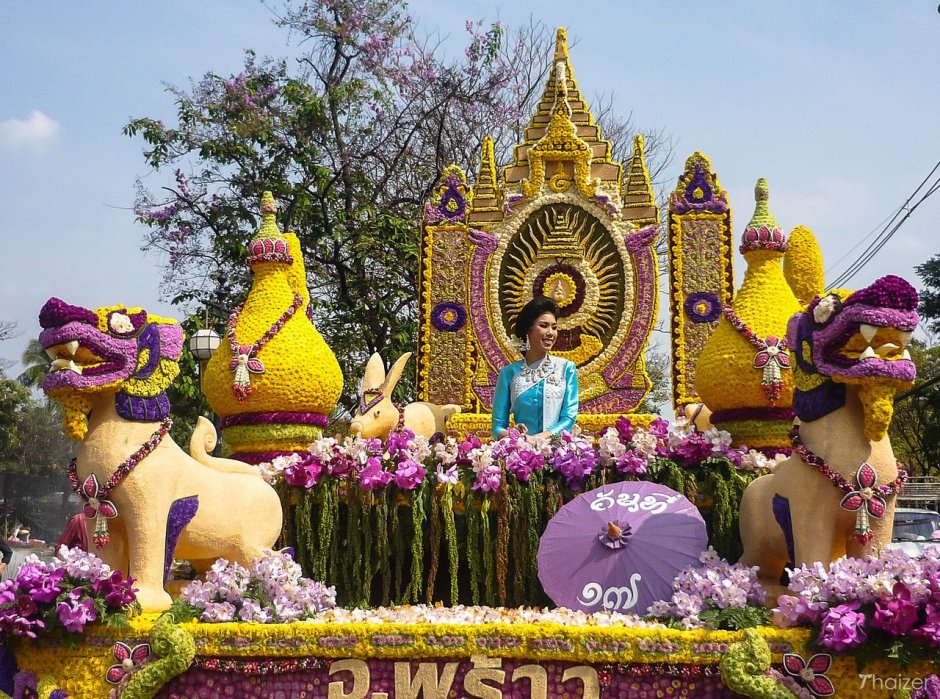 Фестиваль цветов в Чианг май