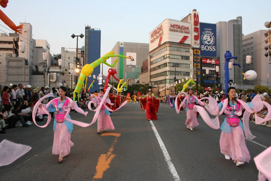 Школьный фестиваль в Японии