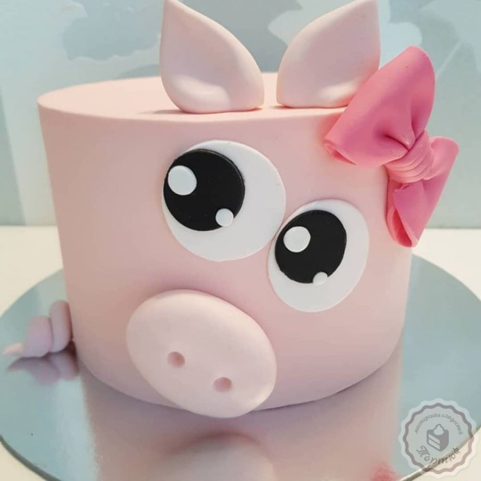 Торт для девочки 3 годика Свинка Пеппа