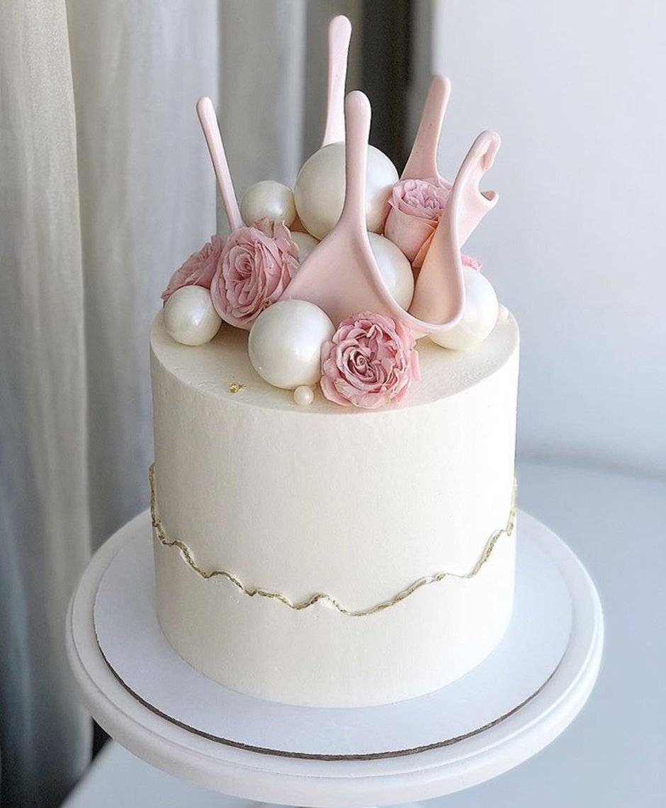 Торт одноярусный на день рождения