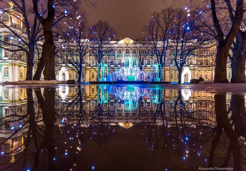 Зимний Петербург Эрмитаж