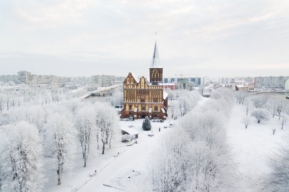 Калининград зима 2021