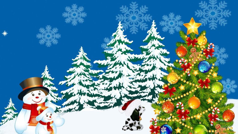 Новогодние приключения Деда Мороза и Снегурочки