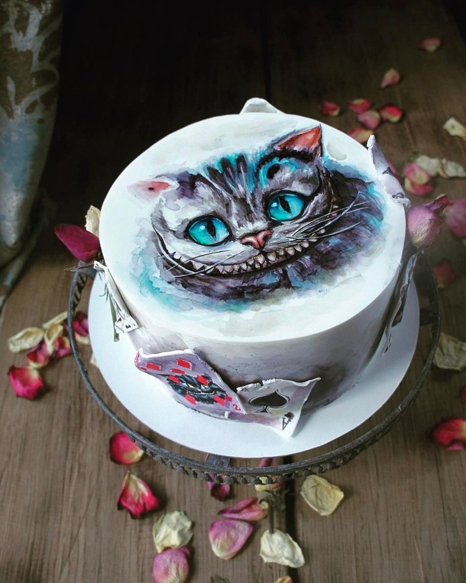 Торт в стиле котиков