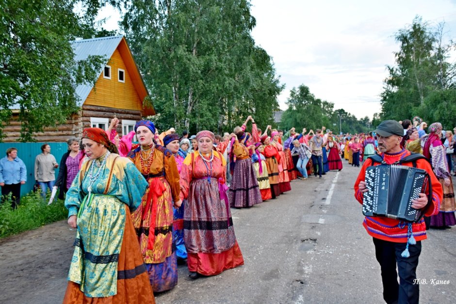 Народные праздники лето профессиональные