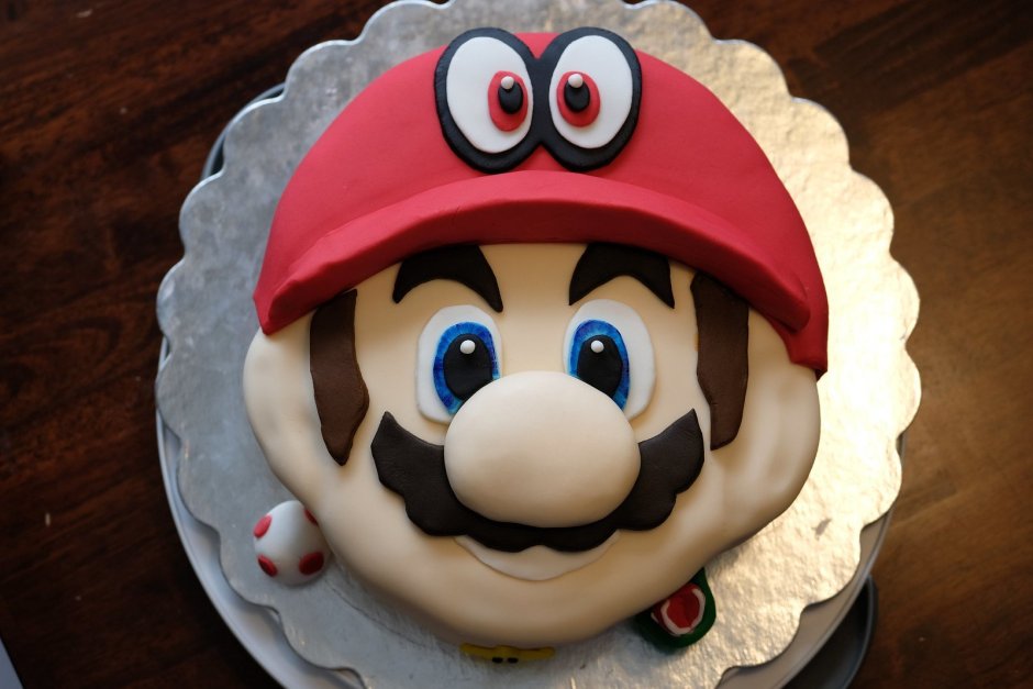 Торт Марио без мастики