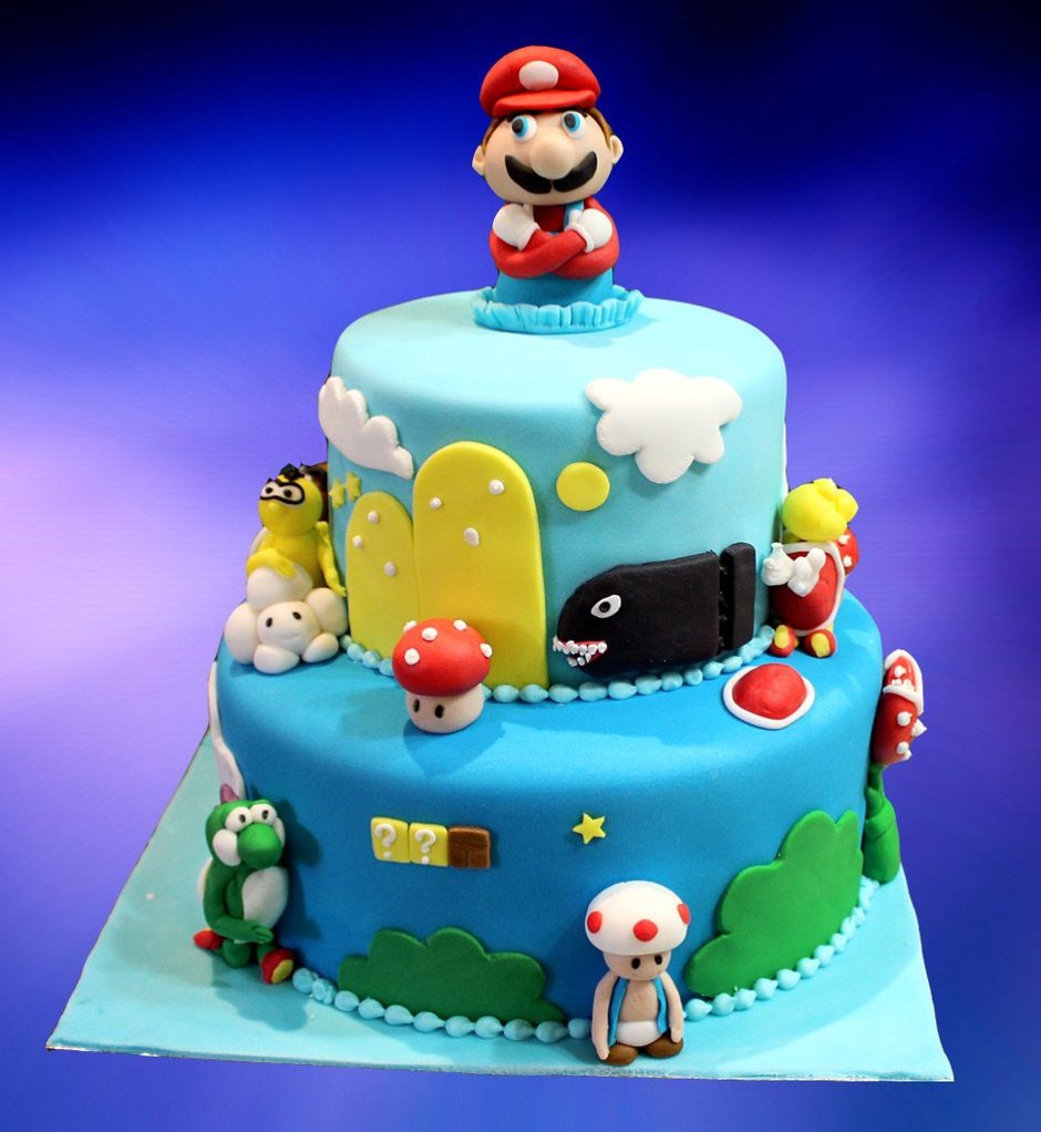 Торт super Mario
