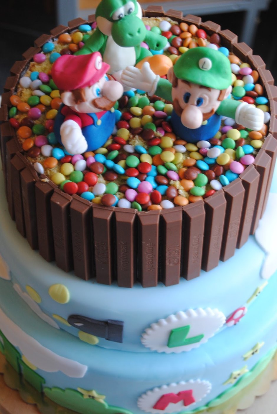 Торт Марио без мастики