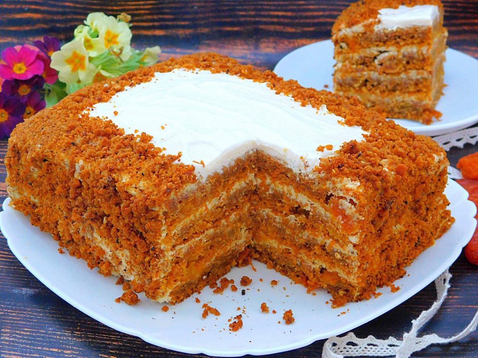 Морковный торт Ольга Шобутинская
