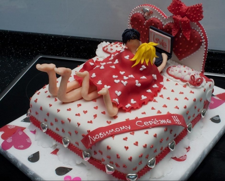Торт в подарок на годовщину свадьбы